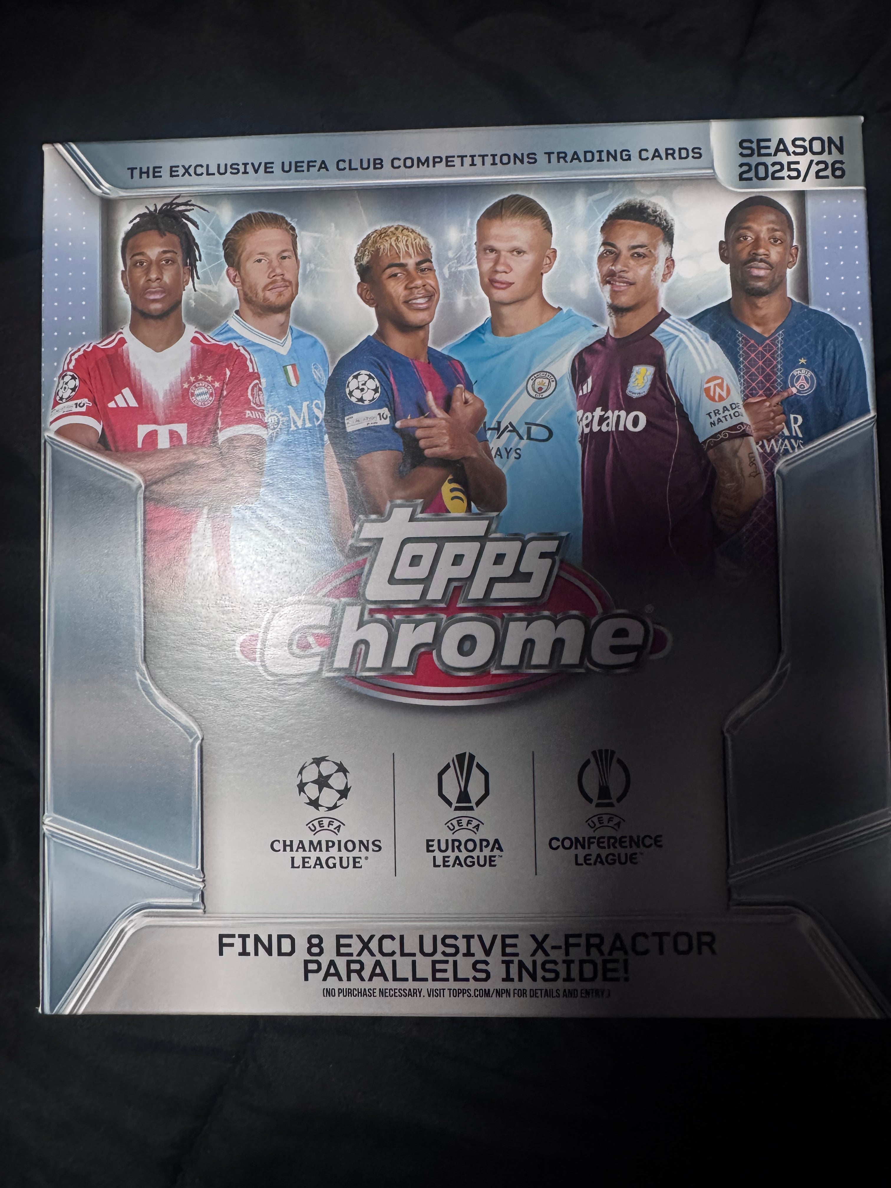 Topps chrome ucl